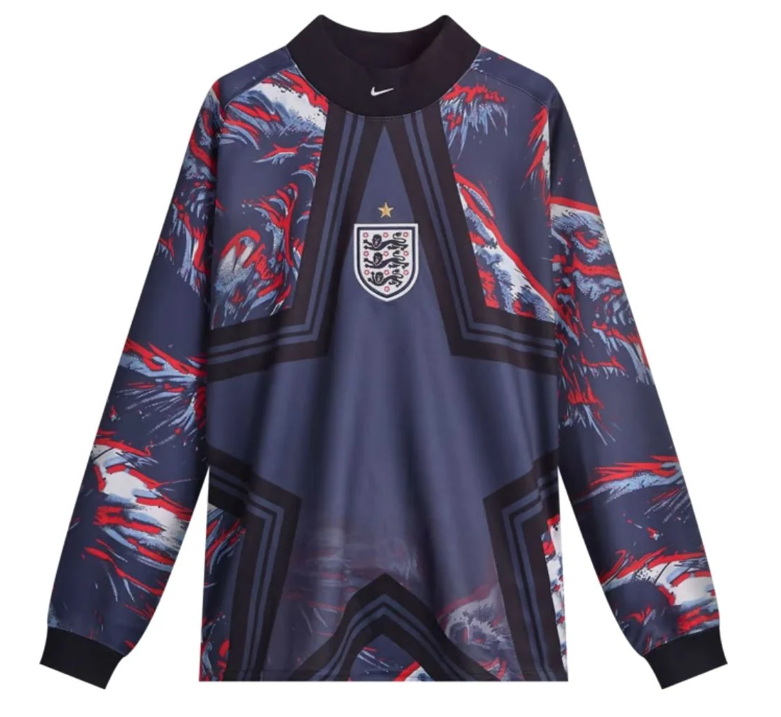 Áo Nike England Goalkeeper Jersey 'Black Obsidian White' IO0792-010