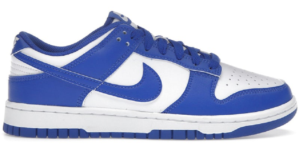Giày Nike Dunk Low 'White Hyper Royal' HF5441-112