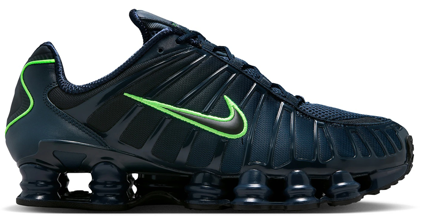 Giày Nike Shox TL 'Thunder Blue Green Strike' AV3595-402