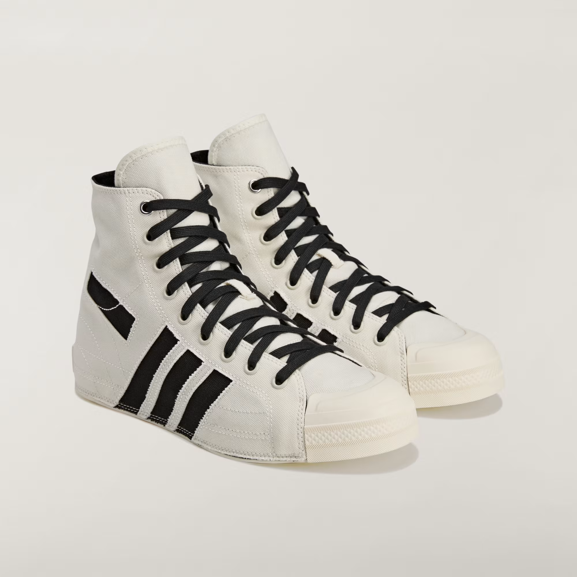 Alternative view of Giày Adidas Y-3 Nizza 'Off White Black' KI0855
