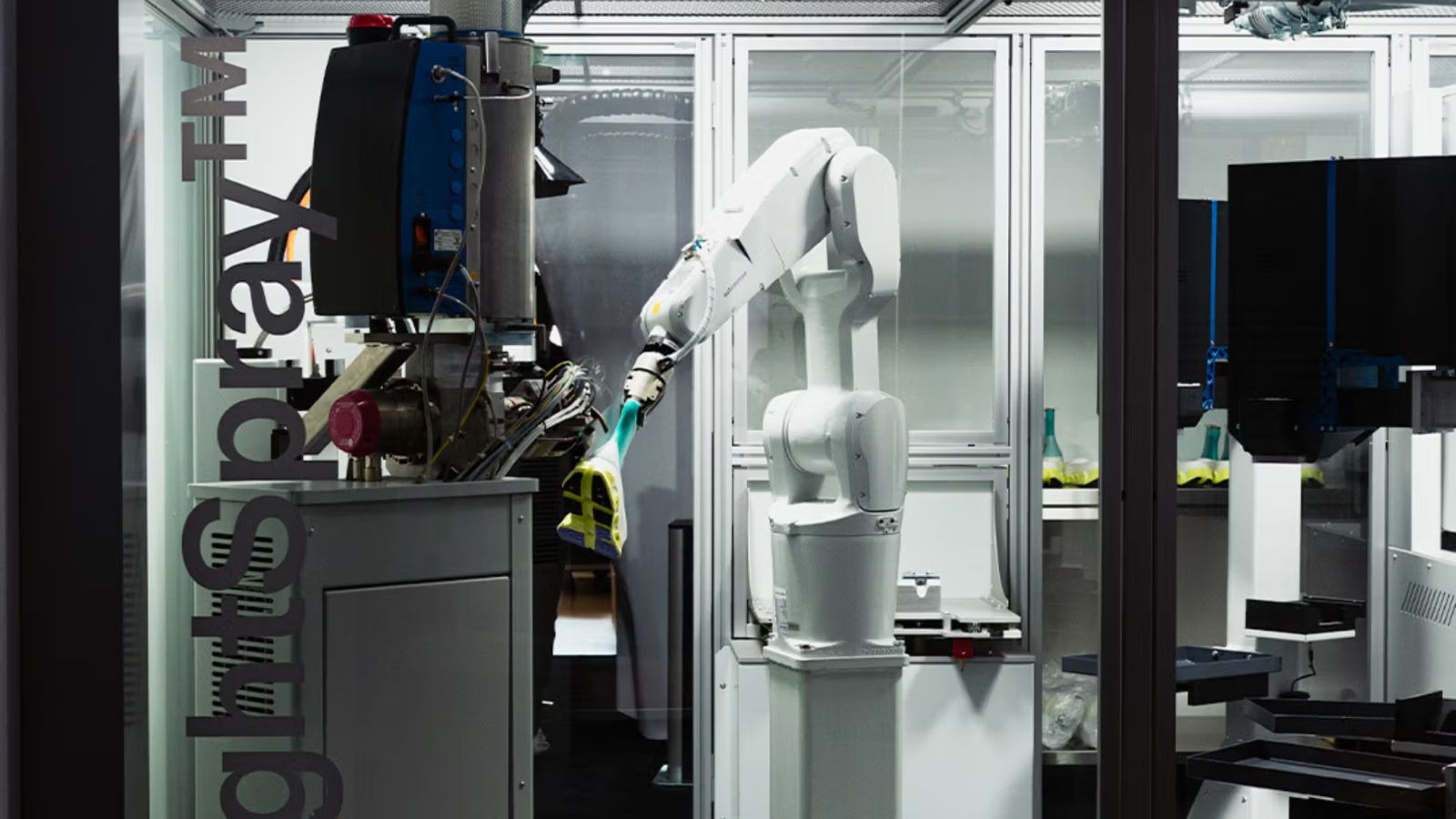 Hinh anh 2: Robot LightSpray™ tao giay tai su kien London