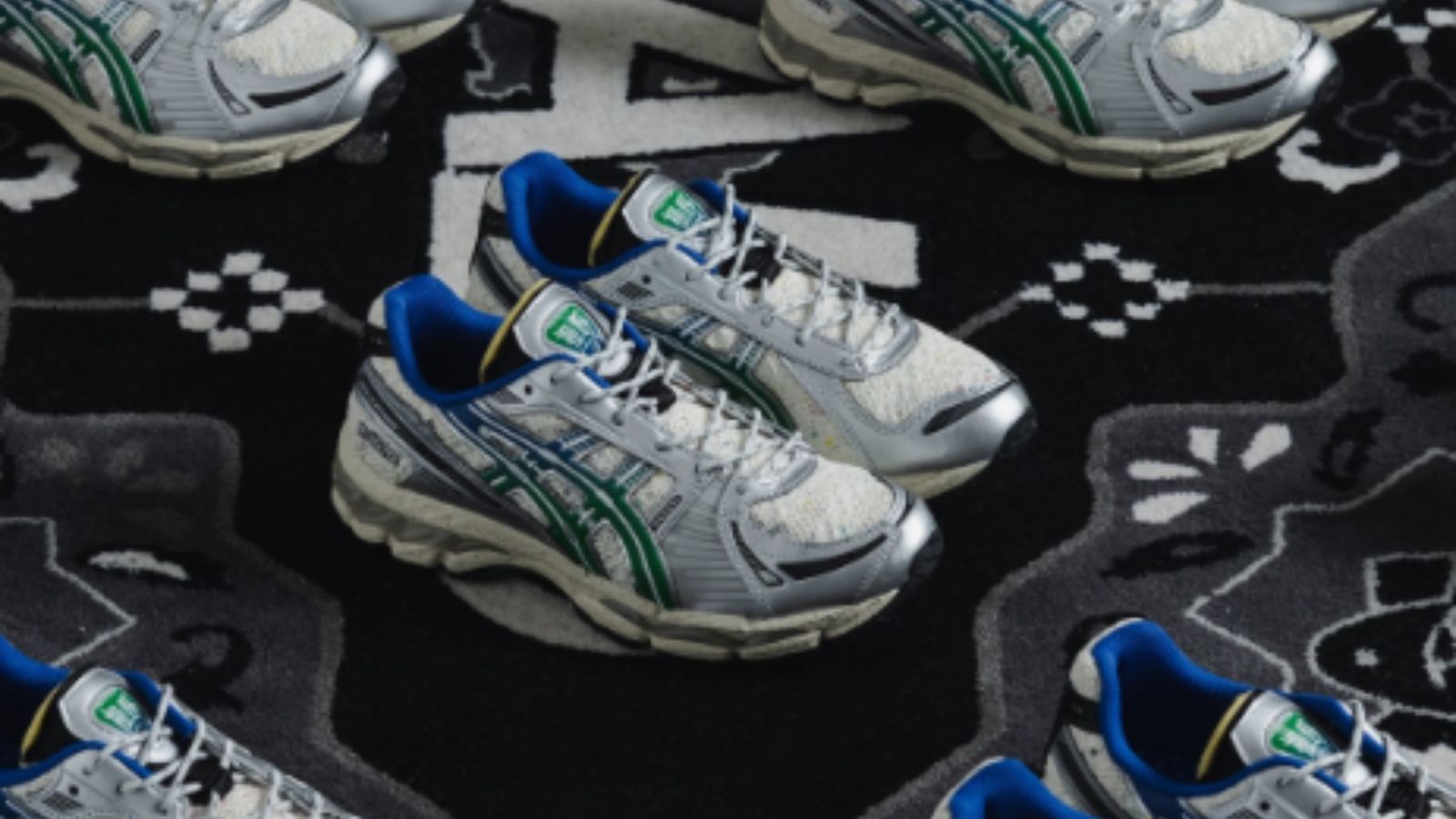 Hinh anh 4: Giay CARNIVAL x ASICS Gel-Kayano 12.1 voi thiet ke lay cam hung tu Phra Nakhon, Bangkok.