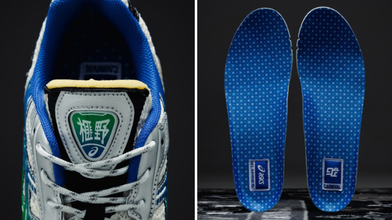 Hinh anh 6: Giay CARNIVAL x ASICS Gel-Kayano 12.1 voi thiet ke lay cam hung tu Phra Nakhon, Bangkok.