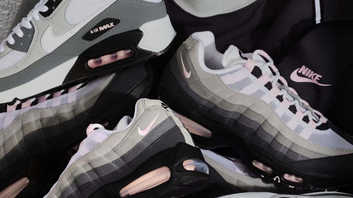 Giay Nike Air Max 95 ‘Pink Foam’ voi thiet ke mau hong noi bat