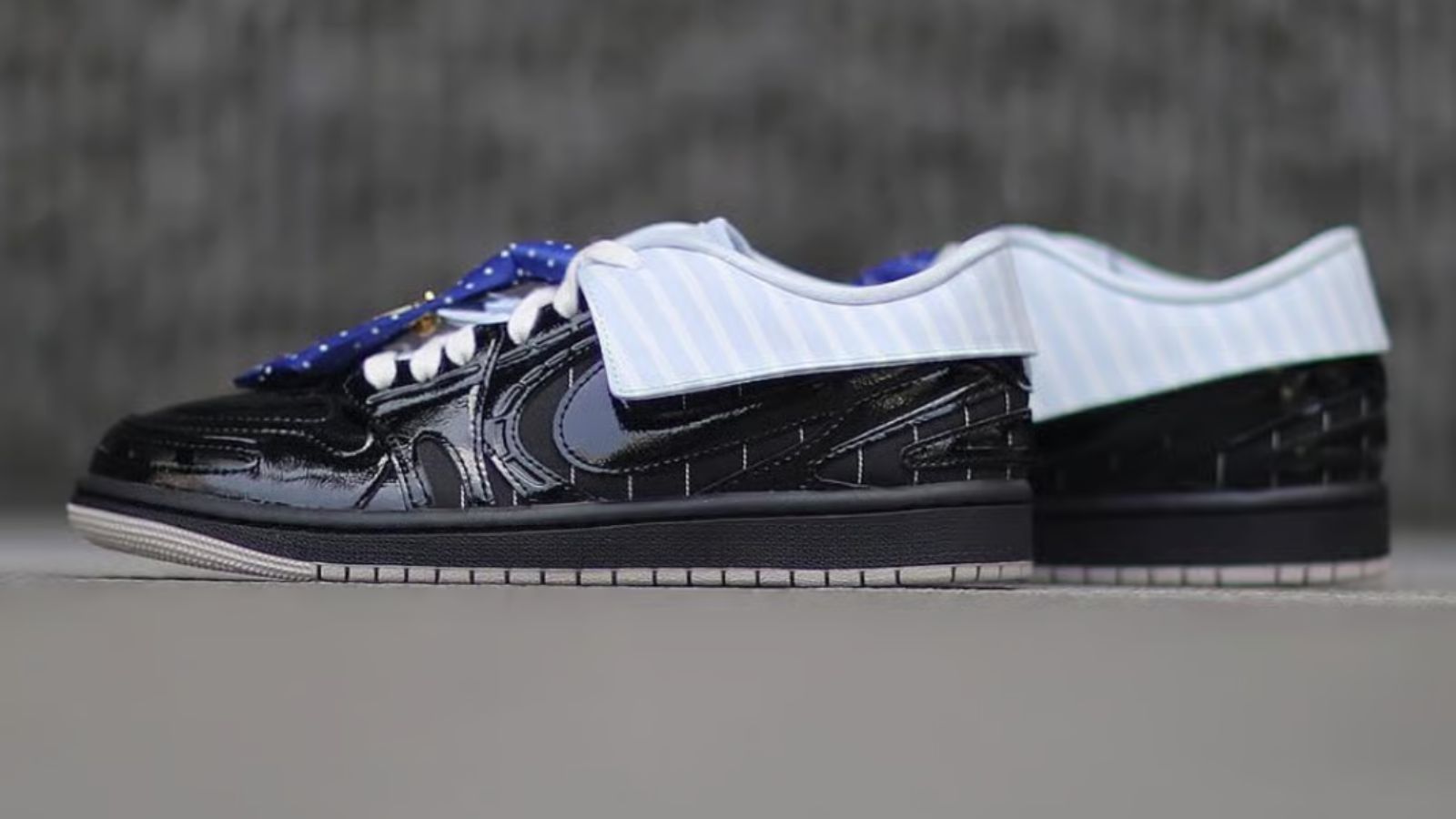 Hinh anh 3: Air Jordan 1 Low MM V3 'Suit' voi thiet ke giong bo vest co dien