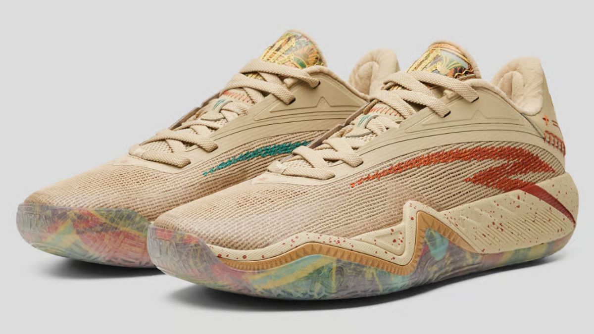 ANTA Kai 3 “Mastery” voi phoi mau sa mac Sahara va chi tiet zigzag do dat