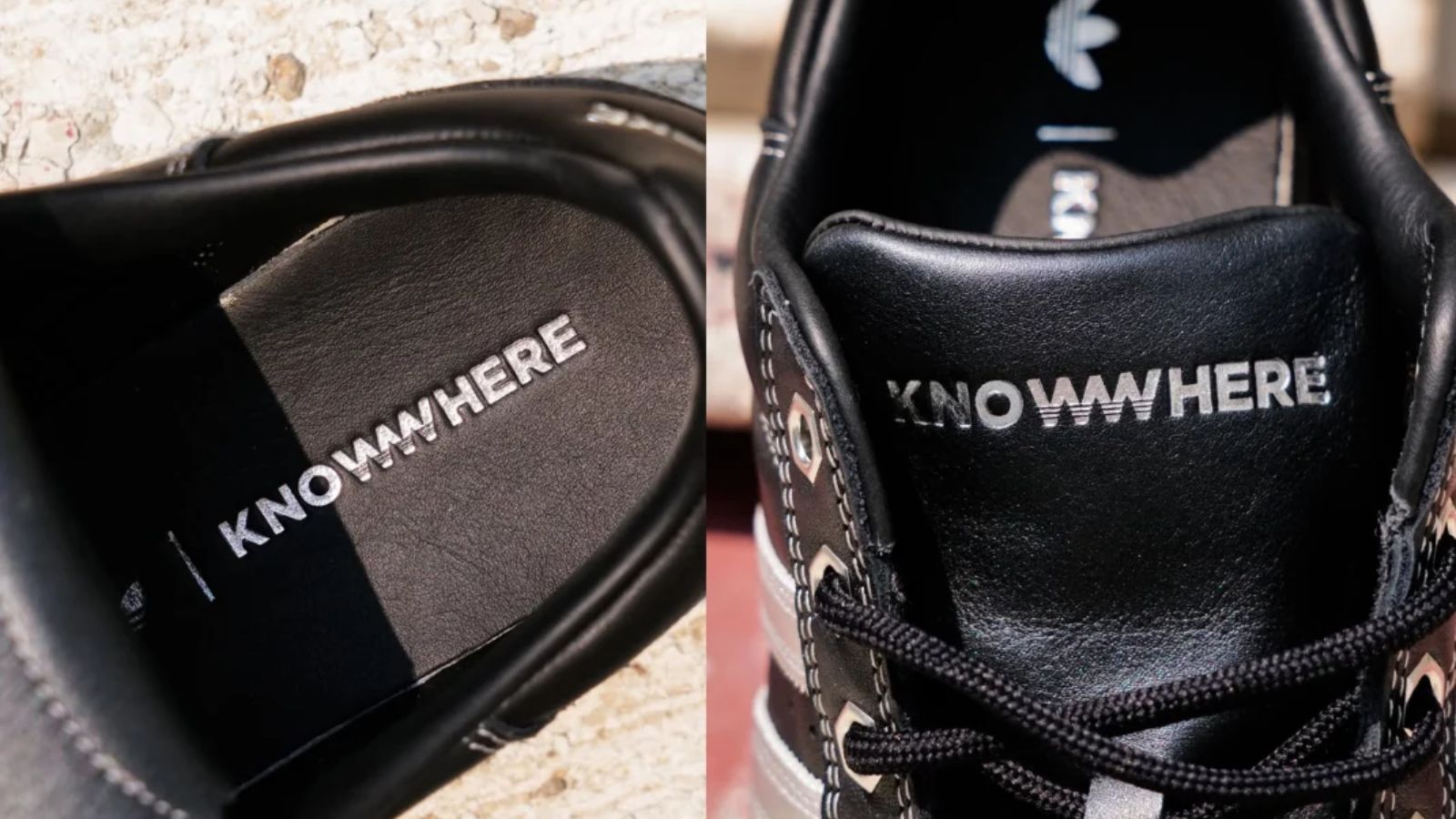 Hinh anh 5: Giay adidas Superstar x Knowwhere voi thiet ke work boot da cao cap