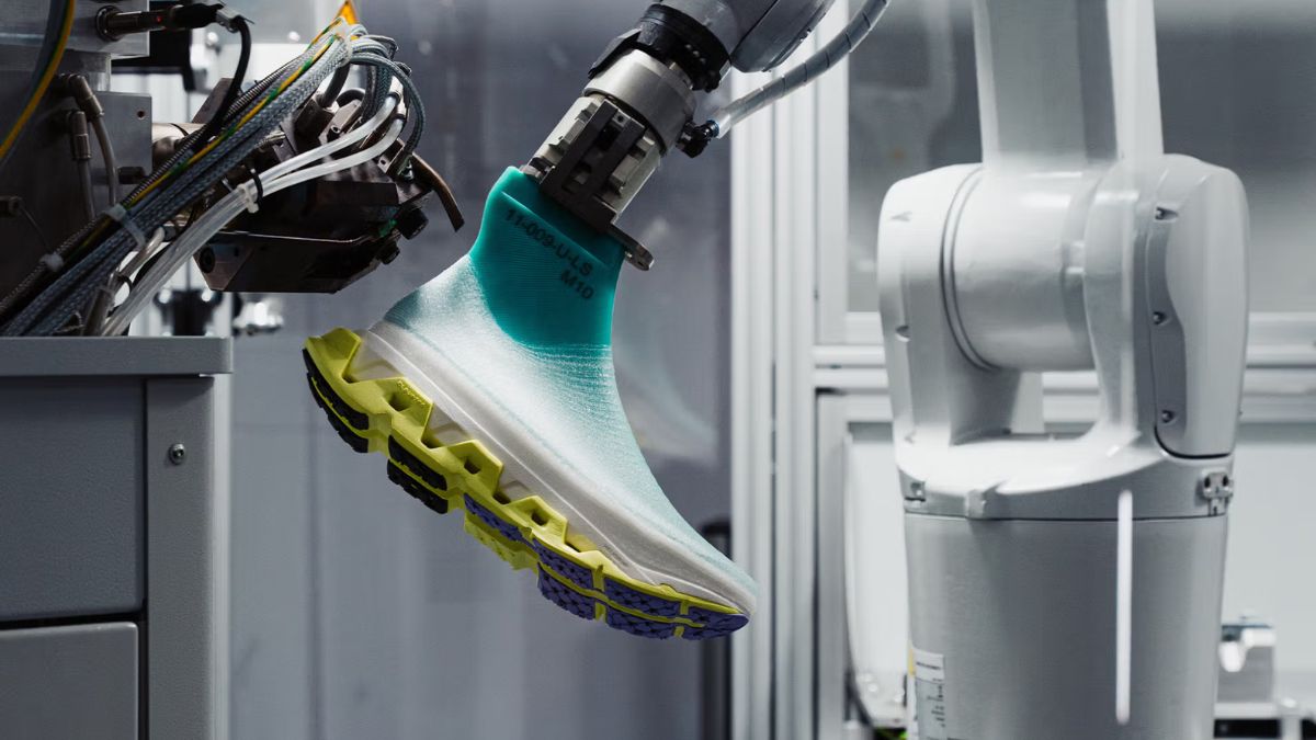 Robot LightSpray™ tao giay tai su kien London