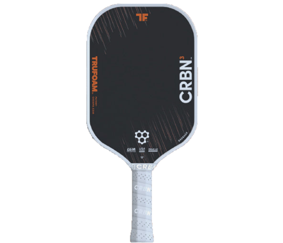 Vợt Pickleball CRBN³ TruFoam Barrage Elongated 'Black'