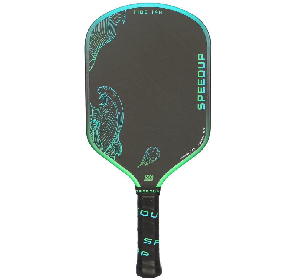 Vợt Pickleball Speedup Tide 14H Hybrid 'Green'