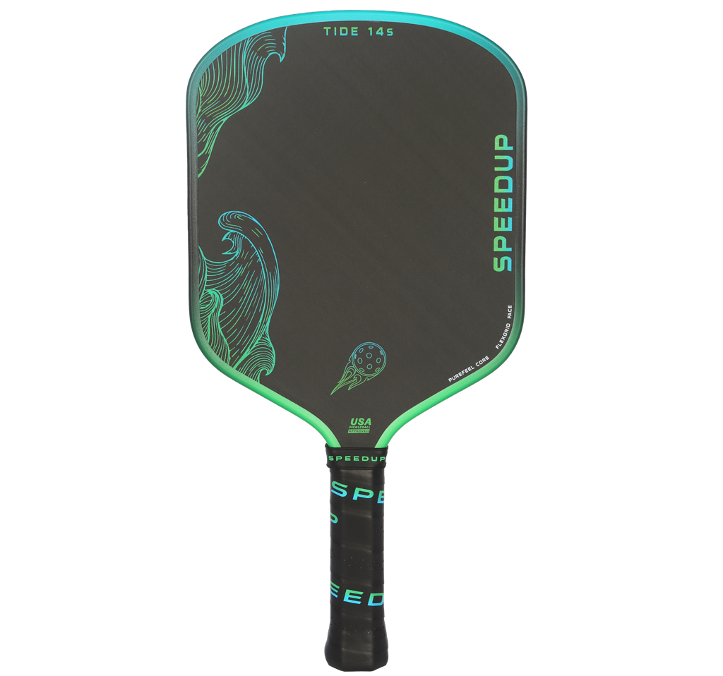 Vợt Pickleball Speedup Tide 14S Widebody 'Green'