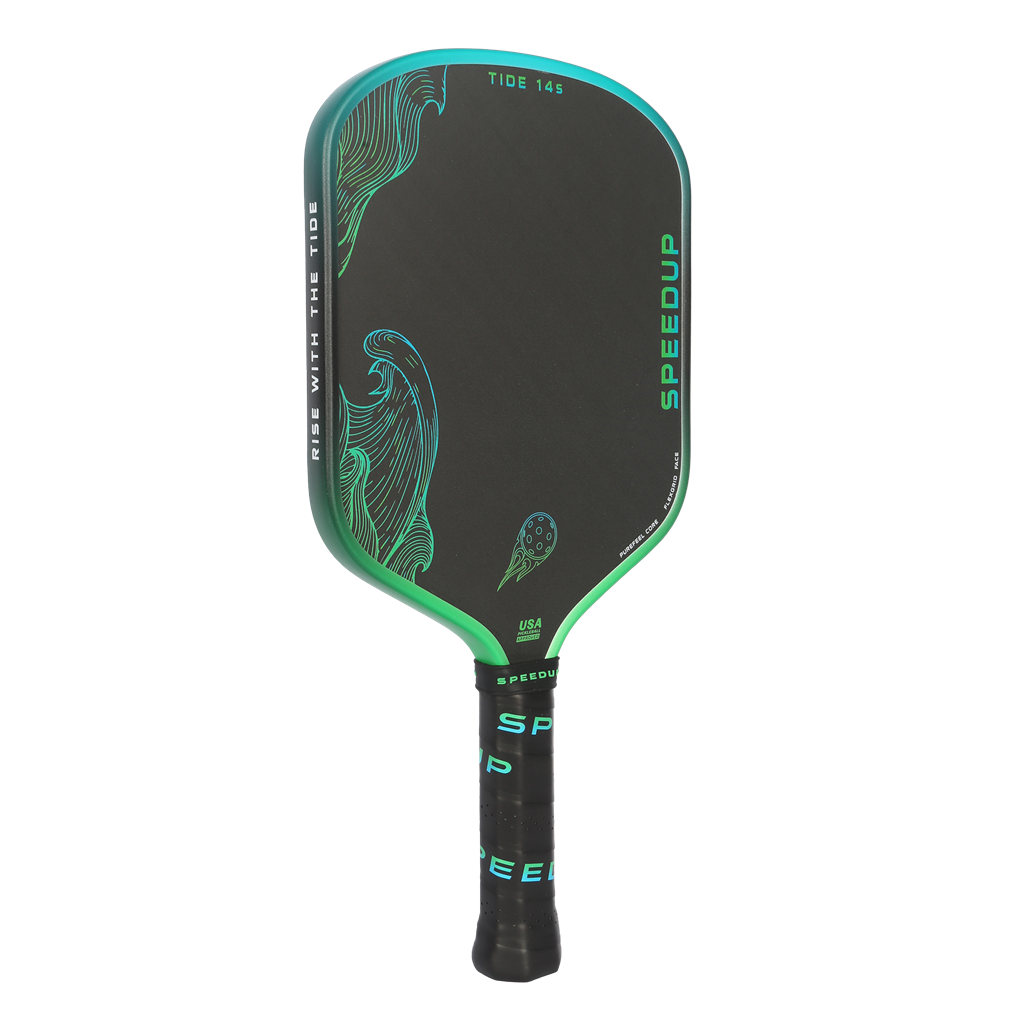 Alternative view of Vợt Pickleball Speedup Tide 14S Widebody 'Green'