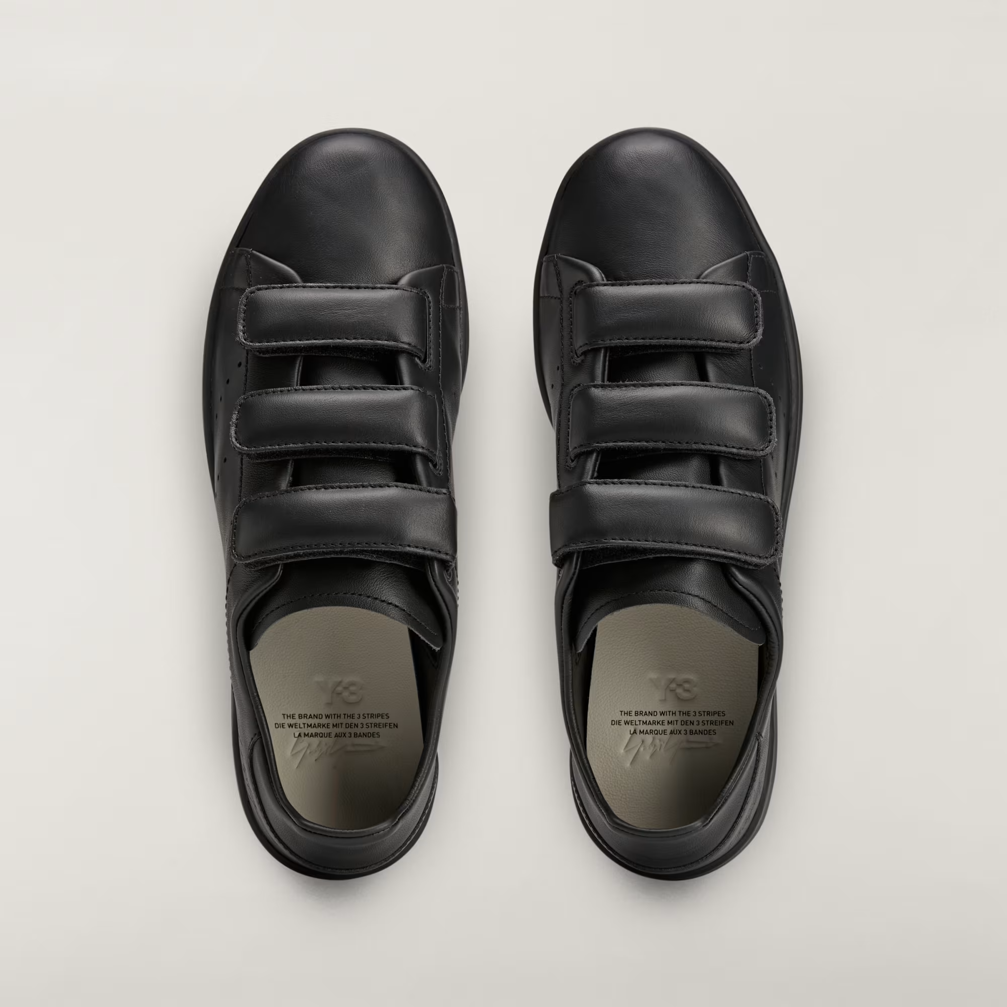 Alternative view of Giày Adidas Y-3 Stan Smith Hook and Loop 'Black' HQ7318