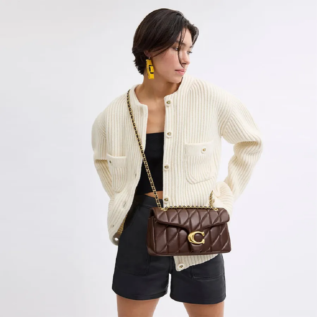 Alternative view of Túi Coach Bolsa Tabby 26 With Quilting Crossbody Bag 'Dark Brown' CP150B4MPL