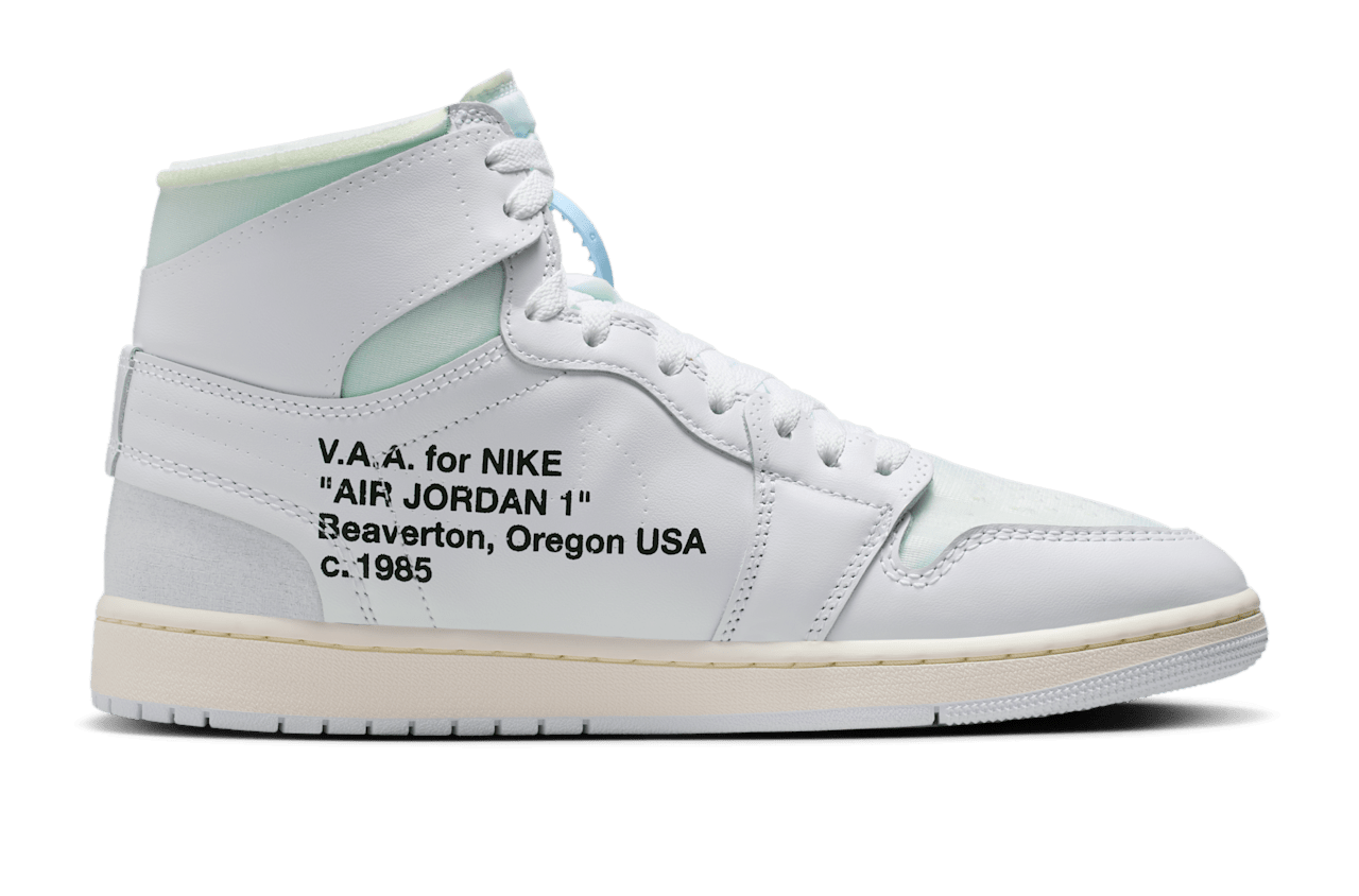 Alternative view of Giày Nike Air Jordan 1 Retro High 'Virgil Abloh' AA3834-100