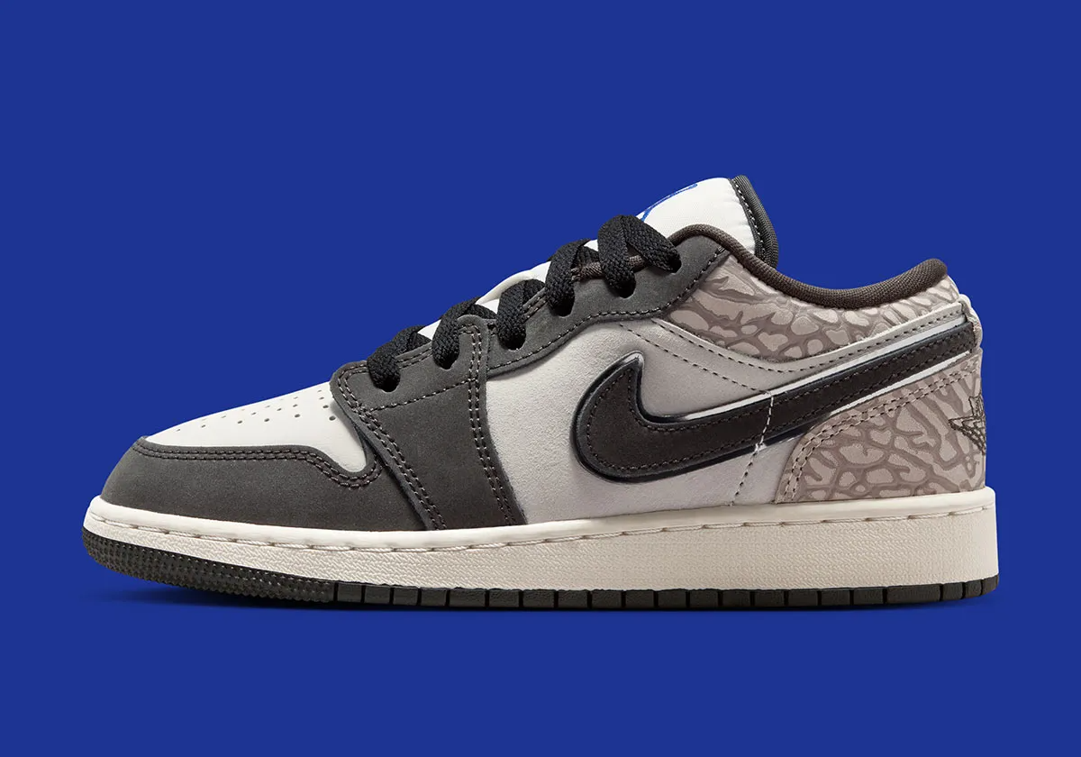 Alternative view of Giày Nike Air Jordan 1 Low SE 'Sail Deep' IU2269-100