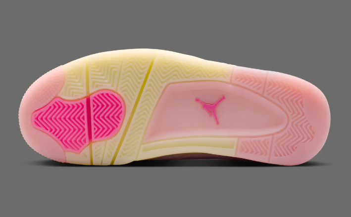 Alternative view of Giày Nike Air Jordan 4 Retro 'Iced Carmine' IB6716-600