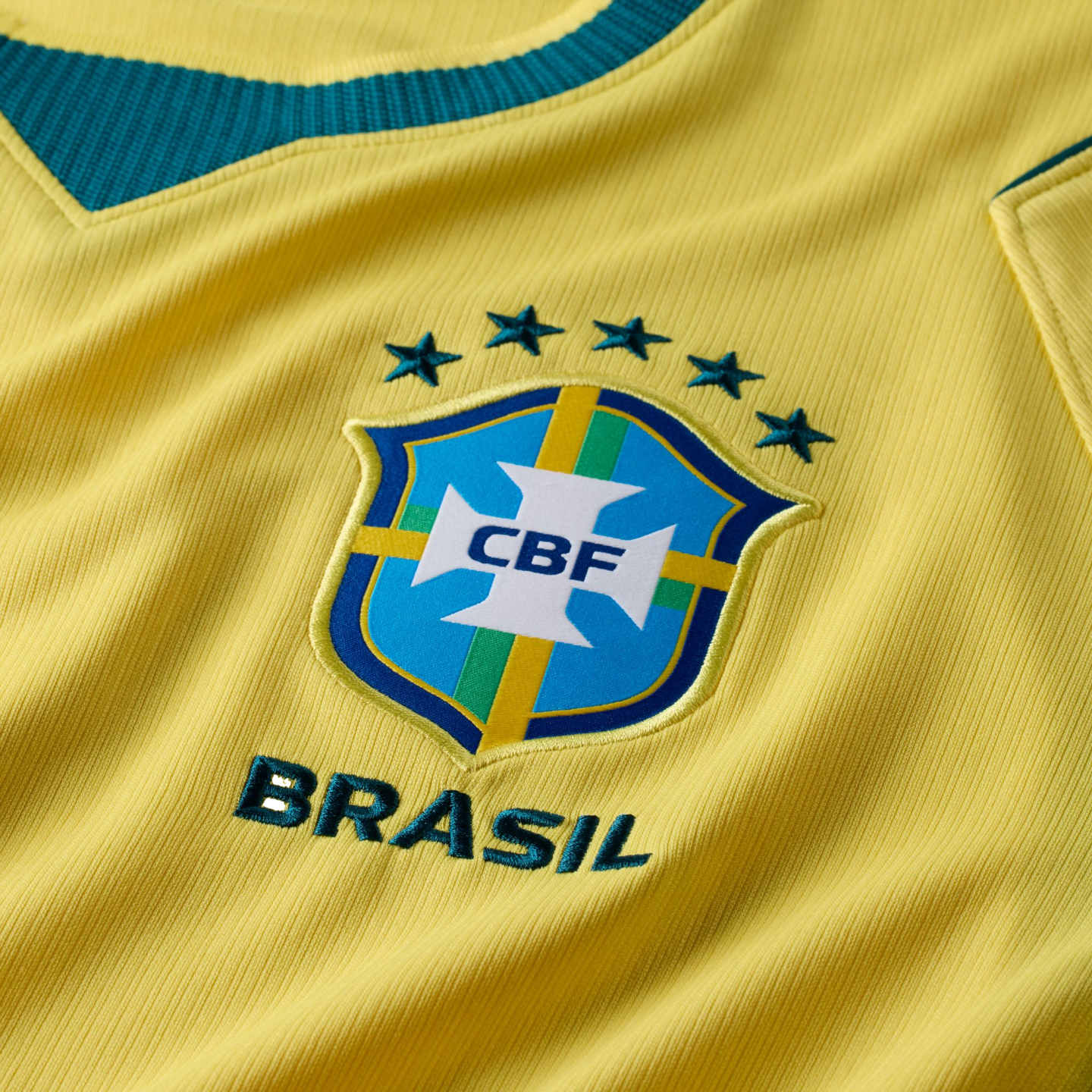 Alternative view of Áo Nike Brazil 2026 Stadium Home 'Canary' IF7054-724