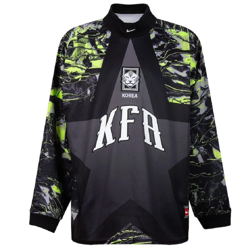 Áo Nike Korea Goalkeeper Jersey 'Black White' IO0788-010