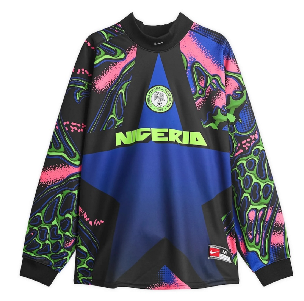 Áo Nike Nigeria Goalkeeper Jersey 'Black Hyper Pink White' IO0782-010