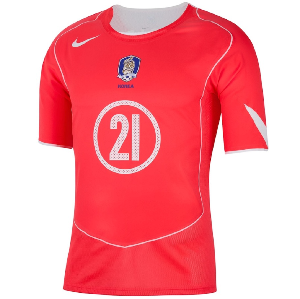 Áo Nike South Korea 90 Reissue Jersey #ParkJiSung21 'Red' IF2943-679