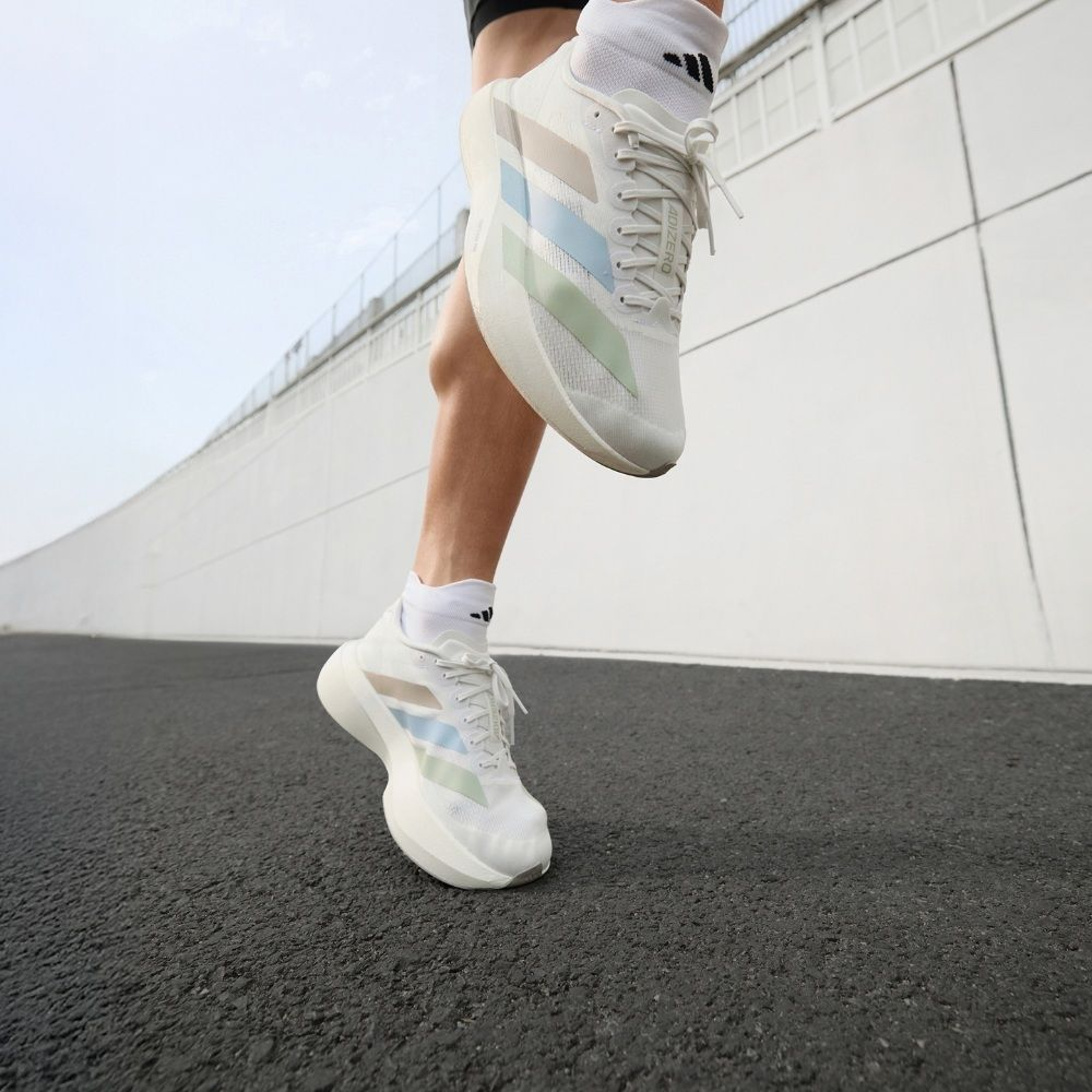 Alternative view of Giày Adidas Adizero Evo SL 'Crystal White Wonder Blue' KJ1959
