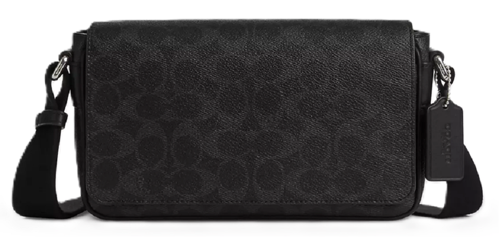 Túi Coach Jack Small Flap Signature Canvas 'Black' CDZ95-SVYZK