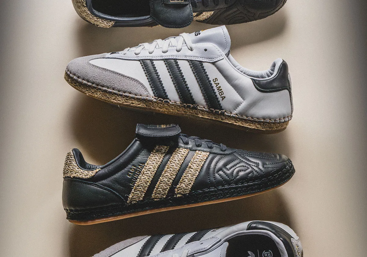 Hinh anh 3: CLOT x Adidas Mundial 2026 voi de espadrille doc dao