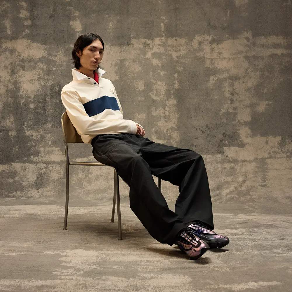 Alternative view of Giày New Balance 1000 'Faded Black Electric Indigo' U10004WR