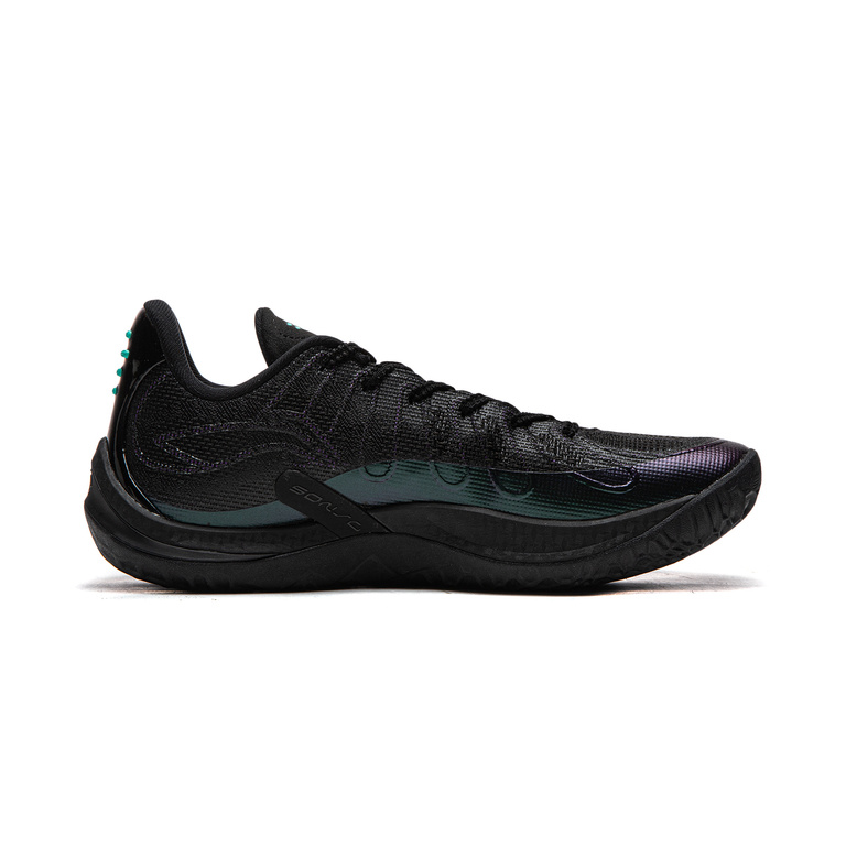 Alternative view of Giày Lining Sonic 14 Low-Top 'Black' ABAW015-7
