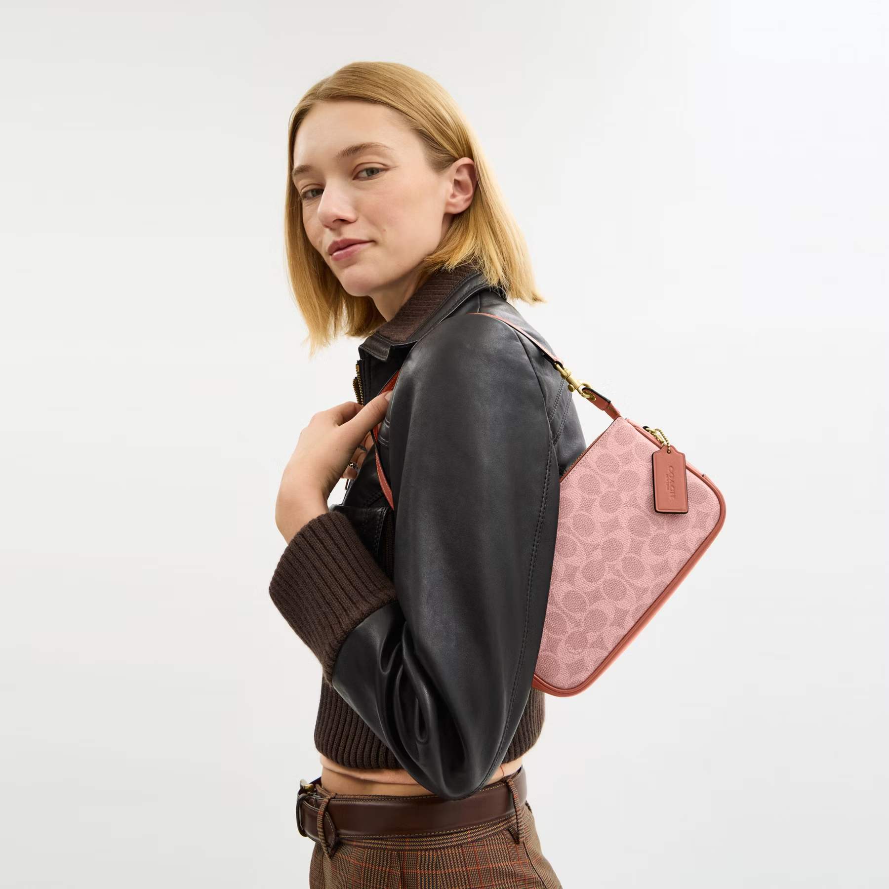 Alternative view of Túi Coach Plaza Bag 'Pink' CCC42-B4YU2