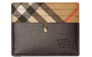 Ví Burberry Tall Pop Check Card Case 'Sand Beige' 81189181