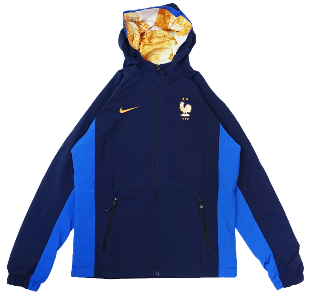 Áo Nike France AWF 'Blackened Blue' IB6333-498