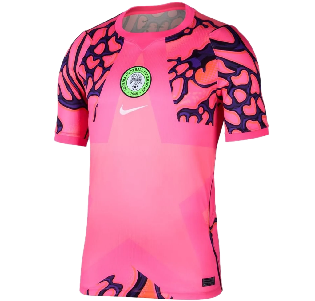 Áo Nike Nigeria 2026 Goalkeeper Replica 'Hyper Pink' IB5313-645
