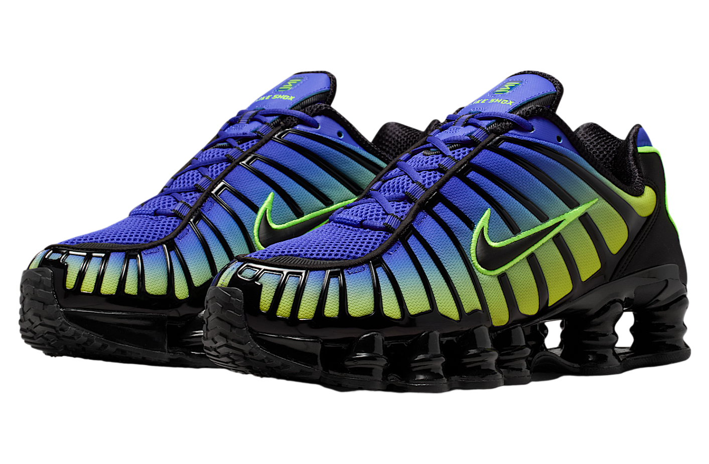 Alternative view of Giày Nike Shox TL 'Lapis Volt Ice Black' AV3595-401