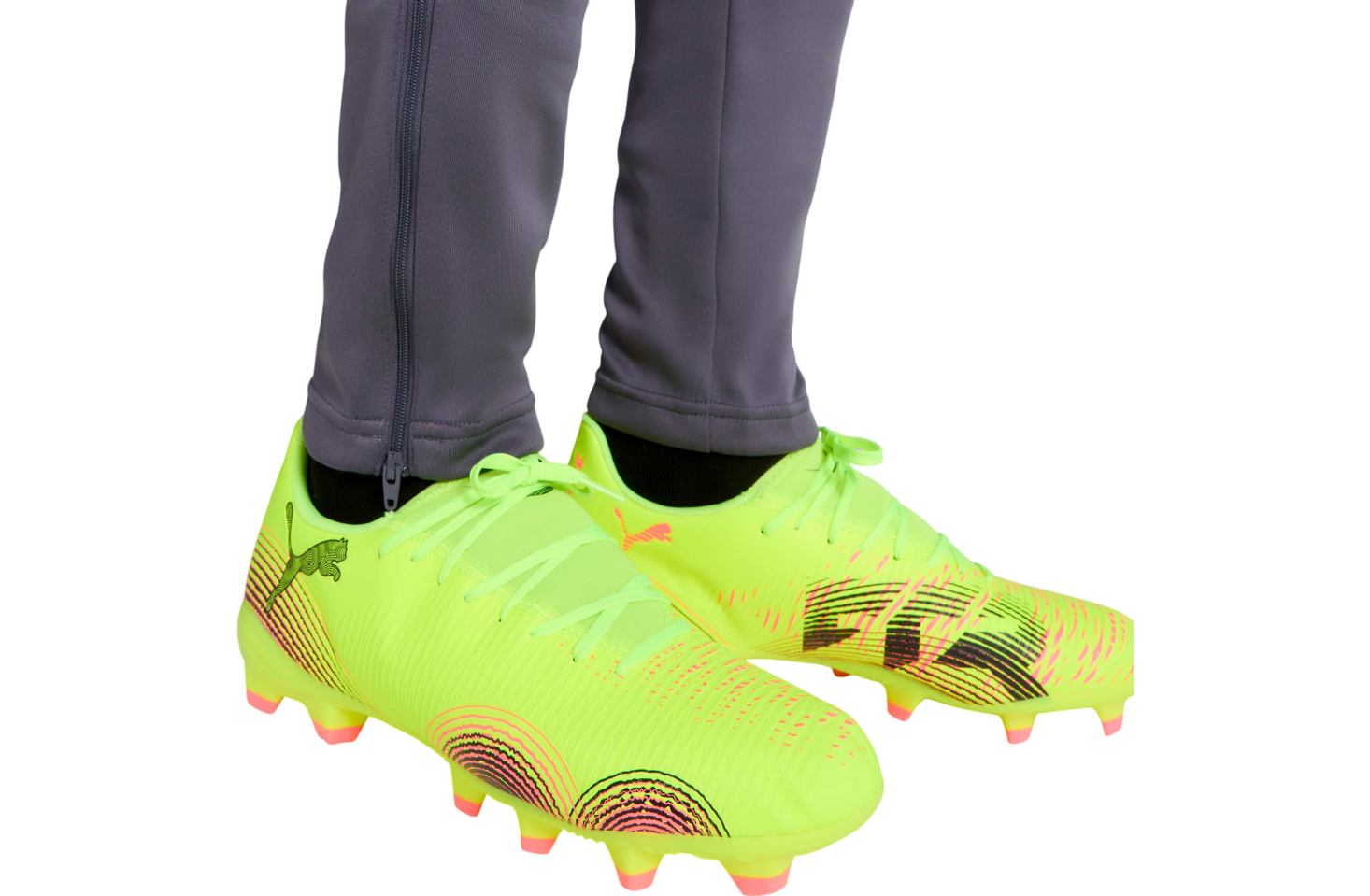 Alternative view of Giày Puma Future 8 Play FG/AG 'Yellow Alert' 108141-03