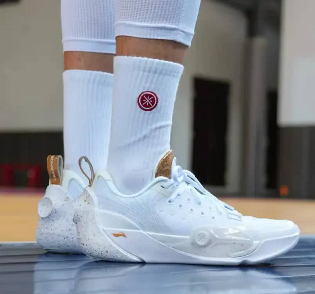 Alternative view of Giày Lining Wade All City 13 'Light Grey White' ABAV017-2
