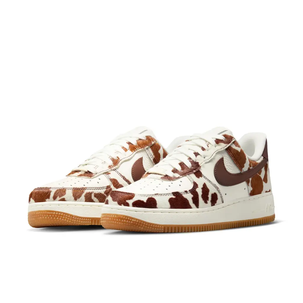 Alternative view of Giày Nike Air Force 1 Low Cow Print 'Field Brown' IO0442-200