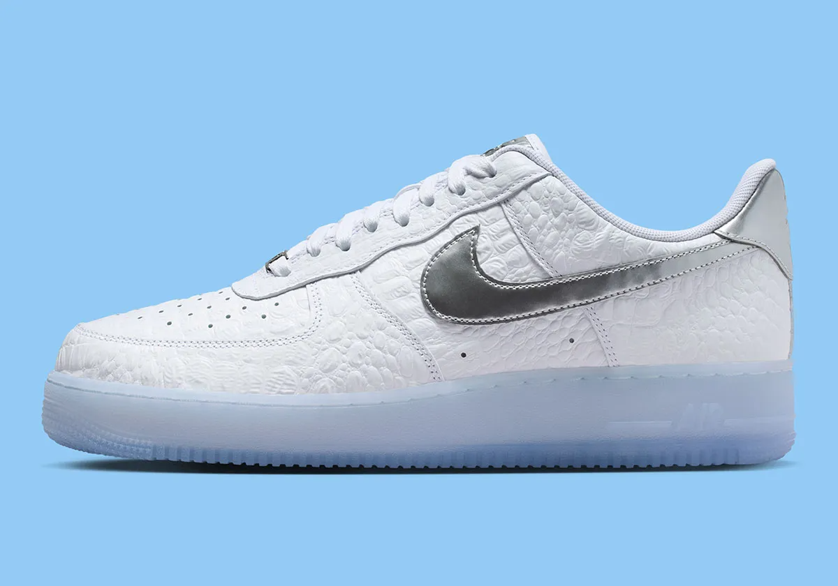 Alternative view of Giày Nike Air Force 1 Low '07 'White Blue Tint' IR1981-100
