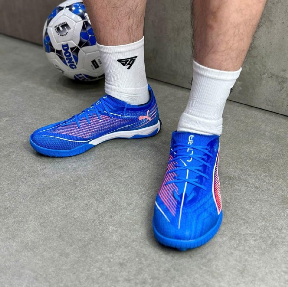 Alternative view of Giày Puma Ultra 6 Pro Cage TF 'Blue' 108549-01