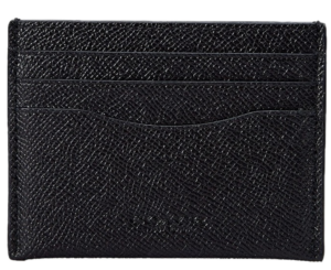 Ví Coach Card Holder 'Black' 4989-BLK