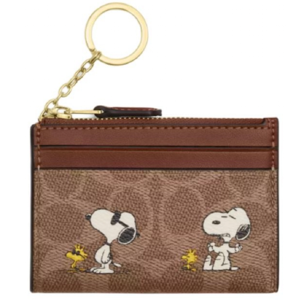 Ví Coach X Peanuts Mini Skinny Id Case 'Brown' CBT14-IMY3O