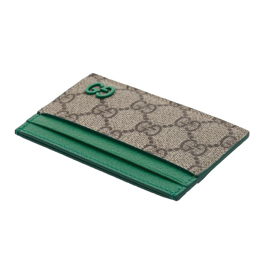 Alternative view of Ví Gucci Monogram Card Holder 'Beige Shamar' 768248-FACQC-9753