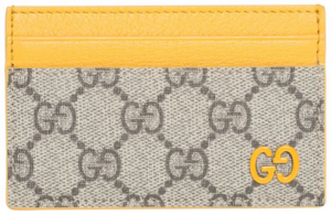 Ví Gucci Monogram Card Holder 'Beige Yellow' 768248-FACQC-9750