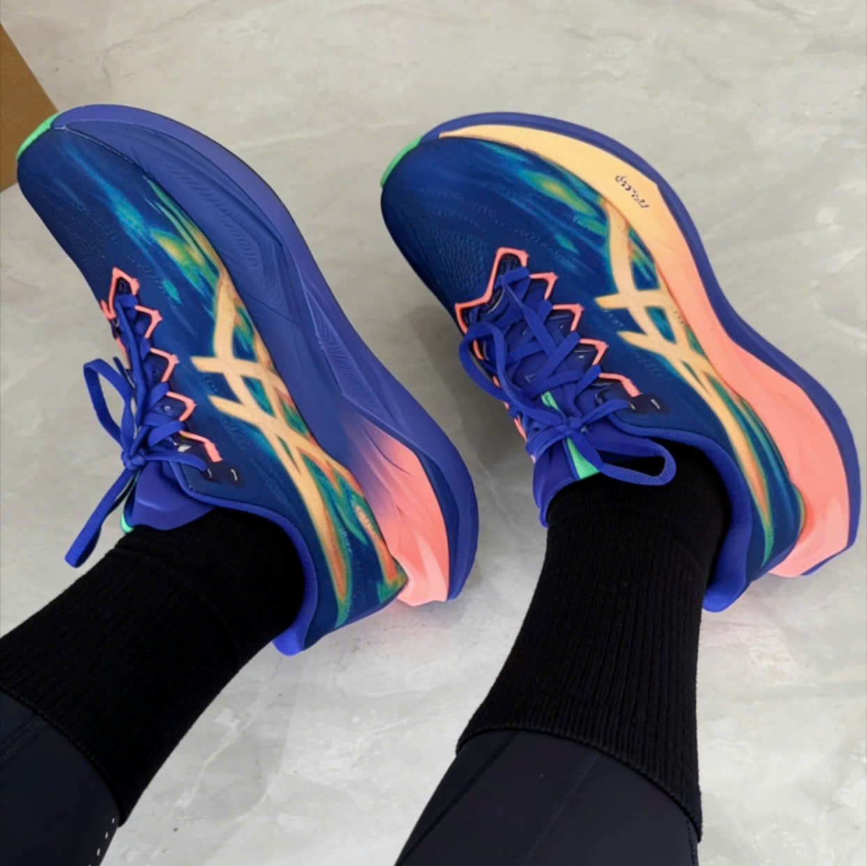 Alternative view of Giày Asics Superblast 3 'Cobalt Burst' 1013A177-400