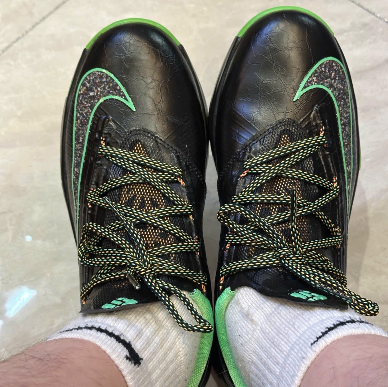 Alternative view of Giày Nike KD 6 Brazil 'Light Lucid Green' IU1286-001