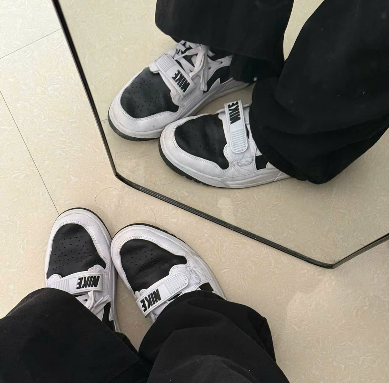 Alternative view of Giày Nike Air Jordan 312 Low 'White Black' CD9054-111