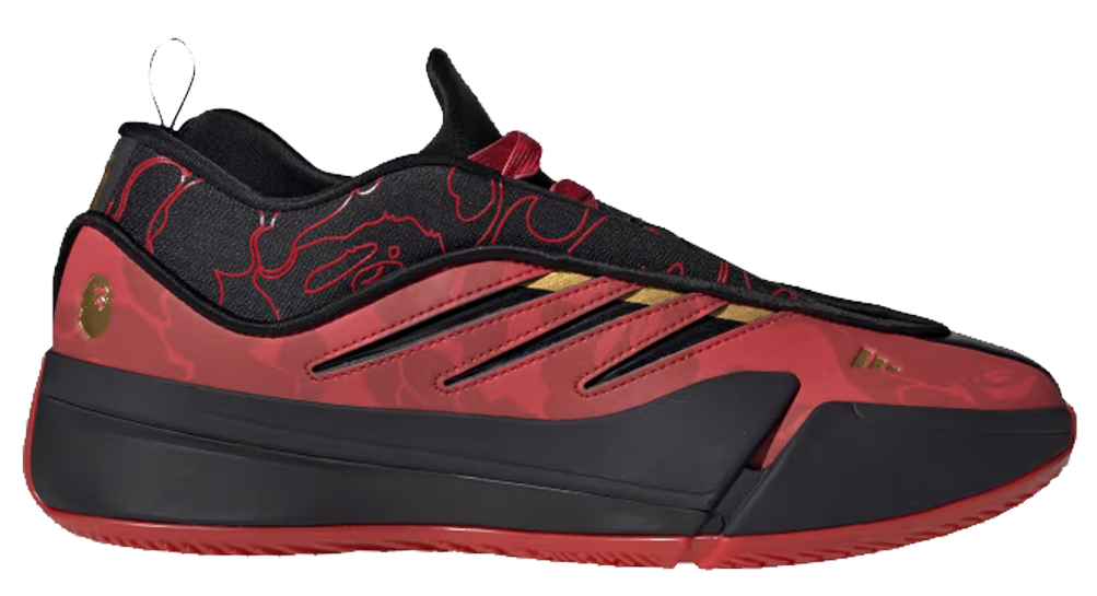 Giày Adidas x Bape Dame 9 'Better Scarlet' IH0786