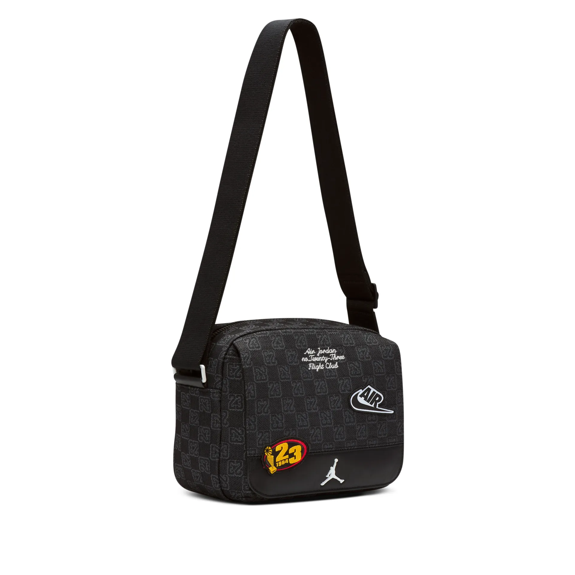 Alternative view of Túi Nike Jordan Monogram Messenger ‘Black’ IQ3203-010