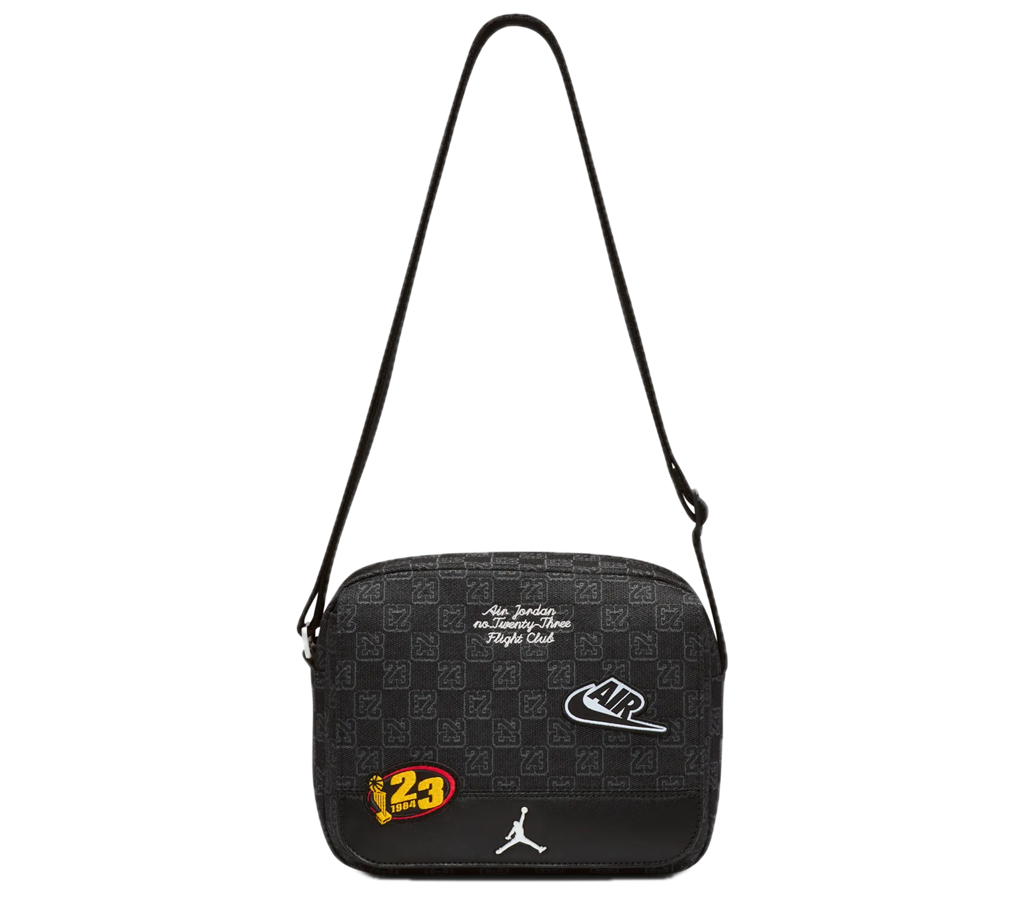 Túi Nike Jordan Monogram Messenger ‘Black’ IQ3203-010